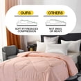 thumbnail image 4 of Barhoo Woollen Blanket Summer Cooler Quilt for Hot Sleepers and Night Sweats Ice Blanket for Sleeping Cooler Comforter Double Cold Effect Blanket Cooler Fiber Ice Blanket for All Season Lightweight, 4 of 5