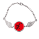 thumbnail image 1 of Caligrafía Zhang Pulsera pulsera pulsera alas de ángel pulsera, 1 of 3