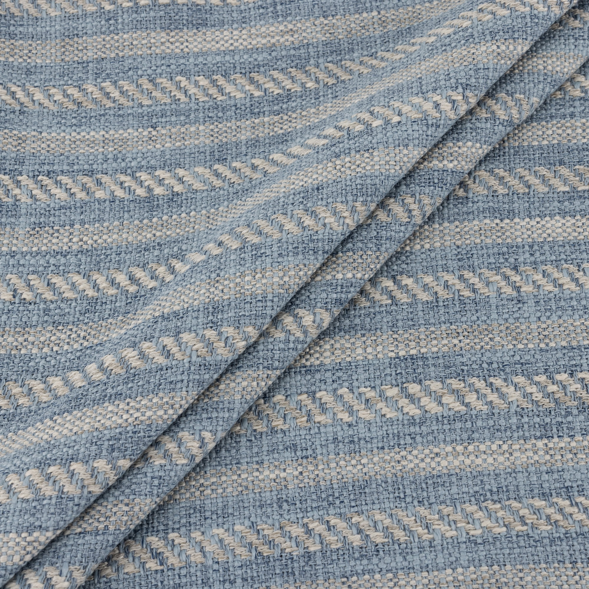 Unique Bargains Striped Throw Pillow Covers Set of 2 Cushion Cases Blue 18"x18"