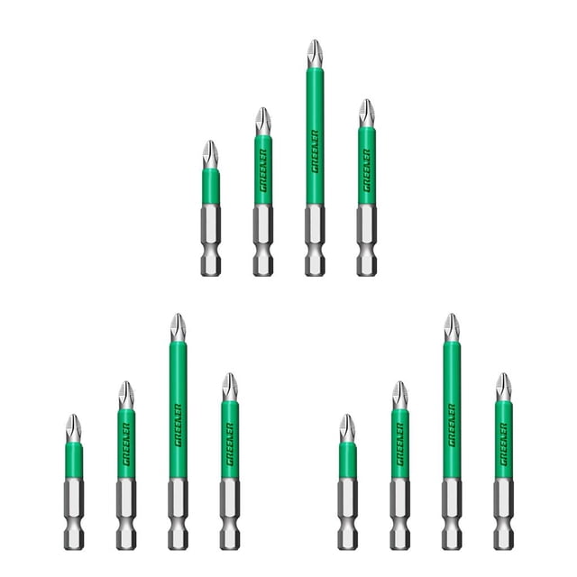 Kit de Brocas de Destornillador Eigraketly GREENER Extracción de Perforación Eléctrica Tipo 1 NO1