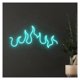 thumbnail image 1 of Letrero De Neón Con Forma Llama LED, Decoración Pared Alimentada Por USB Para Hogar Moderno Y Estudio Creativo, 1 of 3