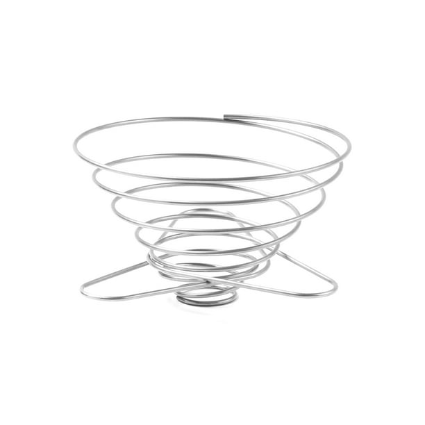 Wosthever Filtro de goteo de café de acero inoxidable reutilizable, plegable, sin papel, accesorio para verter, cocina, cafetería, Picnic M Type3 NO3 Wosthever OD023647-01