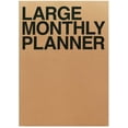 thumbnail image 1 of WWS-Jstory Monthly Planner (Kraft, Large), 1 of 4