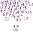 thumbnail image 2 of Uxcell 2880 Pcs Hotfix Rhinestones Flatback Crystal Glass Gems SS10 2.9mm Pink, 2 of 5