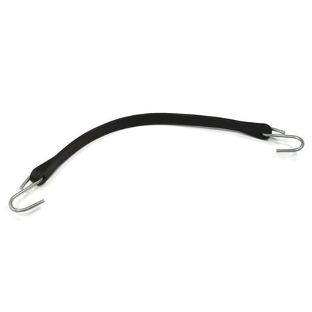 

The ROP Shop | (6) 15 Rubber Tarp Straps Heavy Duty W/ Hooks Natural Fasten Bungee Cord