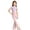 Pink, variant on Ticikt Stretch Flare Dance Pants, High Waist Slim Yoga Trousers for Girls Sports & Training Wear,Black
