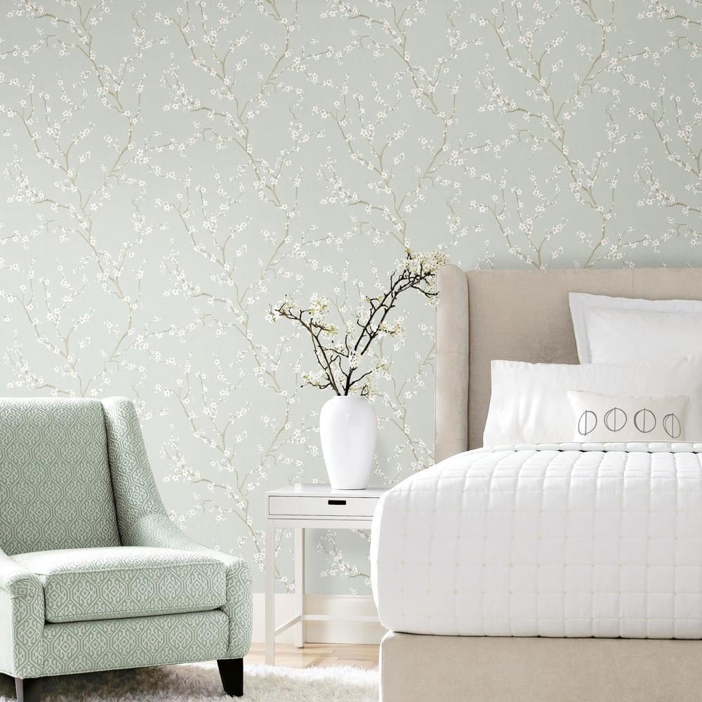 Cherry Blossom Peel and Stick Wallpaper