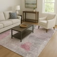 thumbnail image 7 of Addison Rugs Mayfield Premium Machine Washable Transitional Abstract Blush Rectangle Rug, 9' x 12', 7 of 7