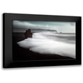 thumbnail image 1 of Luca, Liloni 18x13 Black Modern Framed Museum Art Print Titled - The Black Beach, 1 of 5
