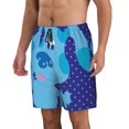 thumbnail image 2 of Blue'S Clues Mens Swim Trunks Quick Dry Board Shorts with Mesh Lining, Hawaii Beach Shorts Swimwear Bathing Suits, 2 of 8