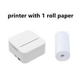 thumbnail image 1 of Portable Mini Thermal Printer 203dpi 57mm Printing Stickers Wireless Bluetooth Inkless Pocket Notes List Printer for Home ,Excellent Scanning Performance, 1 of 6
