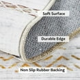 thumbnail image 6 of VUNATE 3'x7' Runner Rugs for Hallway Machine Washable Runner Boho Moroccan Area Rug Runner Soft Neutral Geometric Bohemian Carpet Distressed Rugs for Bedroom Bedside Laundry Kitchen Rug Colorful, 6 of 6