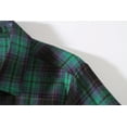 thumbnail image 6 of SSLR Flannel Shirts for Women Long Sleeve Button Down Shirts Plaid Lightweight Casual, 6 of 8