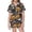 Halloween Graphic Print, variant on LRen Halloween Gifts 2‑Piece Halloween Pajamas Set for Teen,Cute Print Button‑Up Short Sleeve Top & Shorts Pjs Sleepwear Outfit