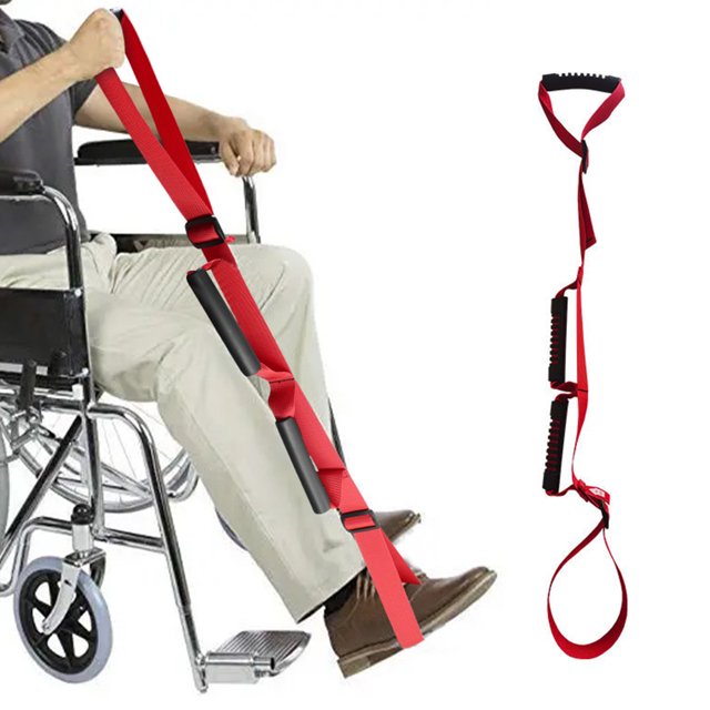 Foot Lift Booster Adjustable Leg Lifter Strap Convenient Nylon Leg Strengthening Device for Surgery Recovery