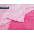 thumbnail image 3 of PAVILIA Flannel Fleece Ombre Throw Blanket for Couch | Soft Cozy Microfiber Couch Gradient Accent Blanket | Warm Lightweight Blanket for Sofa Chair Bed | All Season 50x60 Inches Pink, 3 of 7