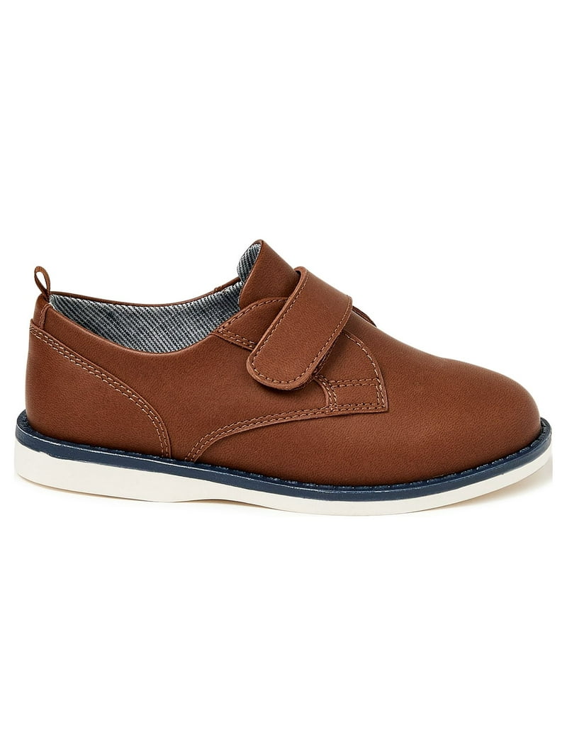 shoe village flushing kids dress shoes leather Florsheim Boys Reveal Wingtip Cognac / 1