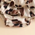thumbnail image 4 of mgoYE Baby Girl Clothes Newborn Baby Girl Summer Clothes Infant Floral Print Outfit Romper+Dress Set Cute Baby Girl Outfits(Khaki,12-18 Months), 4 of 7
