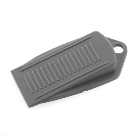 Niceauty Wide Foot Rubber Door Stopper Wedge For Grey Material Non Scratch Design For Home Safety And Door Control