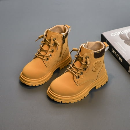 

Baby Kids Girls Boots Soft-soled Non-slip Shoes For Fall Winter New