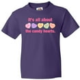 thumbnail image 3 of Inktastic Candy Hearts II Youth T-Shirt, 3 of 5