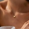 thumbnail image 2 of Turandoss 4 5 6 7 8 9 10 11 12 13 14 15 16 17 18 Year Old Birthday Gifts for Tween Teen Teenage Girl Birthday Gift Idea Dainty Gold Plated Tiny Heart Pendant Choker Necklace Women Cute Jewelry, 2 of 8