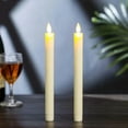 thumbnail image 6 of JIhuahe Moving Flame Taper Candles with Remote Control and Timer, Flameless LED Candlesticks with Flickering Wick, Battery Operated for Christmas and Holiday Tabletop Decor, 6 of 6