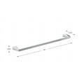 thumbnail image 2 of Delta 77224 Galeon 24" Wall Mounted Towel Bar - Chrome, 2 of 2