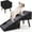 Black, variant on Becare Pet 17.13" H Dog Stairs for Small Dogs, 2-in-1 Pet Steps & Sofa Ottoman - Foldable Non-Slip Pet, for Puppy Senior Injured