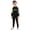 Z-Black142, variant on SonxaHe Toddler Boys Swimwear UPF 50 Sun Long Sleeve Swimming Shirt Pants Child Board Training Sports Two Piece Swimsuit Black,Size 2-3 Y