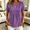 Purple women plus size t shirt a1, variant on Yrmaups Loose Fit Short Sleeve T Shirt for Women Plus Size, Casual Round Neck Blouse, Everyday Soft Stretch Tee for Party Travel Office Daily Wear, Black 2XL