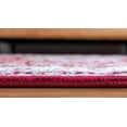 thumbnail image 5 of Rugs.com Rabia Collection Rug – 8' x 10' Burgundy Low Rug Perfect For Living Rooms, Large Dining Rooms, Open Floorplans, 5 of 9