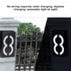 thumbnail image 4 of ZeroHouse Number Solar Led Light Iluminado Impermeable Lámpara de césped moderna para exterior Home Yard Street, 4 of 5