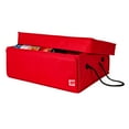 thumbnail image 6 of Santa's Bags Ribbon Storage Box - RED, 6 of 11
