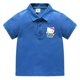 thumbnail image 3 of Hello Kitty, nueva chica, uniforme escolar con solapa de dibujos animados, Tops para niños, POLO coreano de verano para niños, Camiseta de algodón de media manga para bebé, 3 of 5