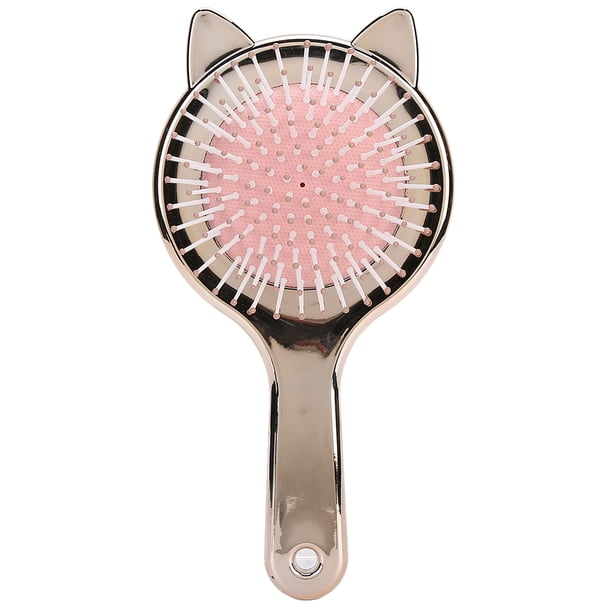 Peine desenredante Nikou cepillo masajeador para el cuero cabelludo color rosa