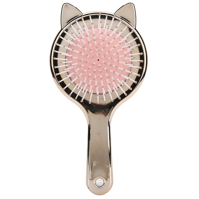 Peine desenredante Nikou cepillo masajeador para el cuero cabelludo color rosa