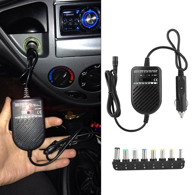 LAFGUR Charger, 15-24V Car Laptop Charger, Car For Laptop Notebook Travel Home