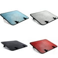 thumbnail image 4 of 14 inch Notebook Cooler 5v Dual Fan USB External Laptop Cooling Pad Slim Stand High Speed Silent Metal Panel Fan, 4 of 9