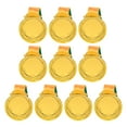 thumbnail image 3 of 10 Medallas Oro Con Cinta para El Cuello Premio Competición Juegos Deportivos, 3 of 5