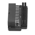 thumbnail image 1 of Pc Power Supply, Female To Male 90 Degree 24 Pin 90 Adapter Working Status Of Power Normal And Standby  For For ATX 24Pin, 1 of 8