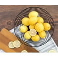 thumbnail image 3 of Jinsinto Wire table top for kitchen - black modern storage frame - 11 inch (round c), 3 of 4