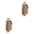 thumbnail image 4 of Greeniant Bolsa para exteriores Camping Escalada Bolsa de teléfono de nylon Paquete portátil para correr Organizador Bolsillo externo adicional Caqui 2Conjunto, 4 of 6