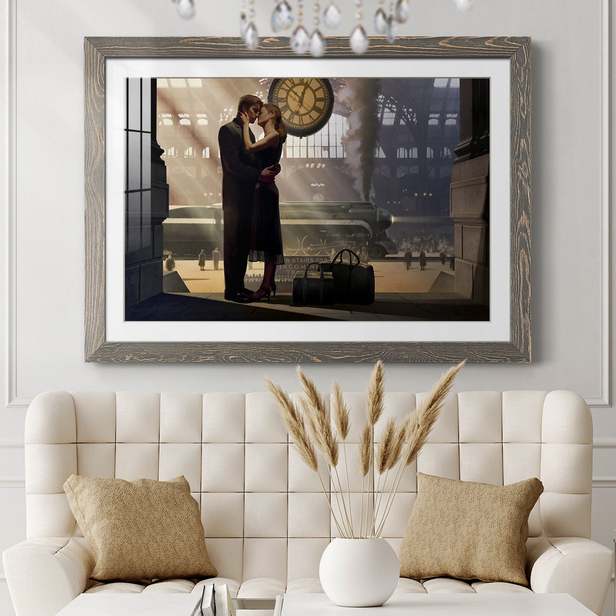 Au Revoir-Premium Framed Print - Ready to Hang