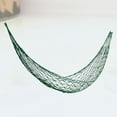 thumbnail image 1 of OULII 1Pcs Lit Balançoire de Randonnée Polyester Loisirs Extérieur Vert, 1 of 4