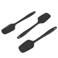 thumbnail image 2 of 3 Pcs Silicone Spatula Black High Temperature -Free, 2 of 6