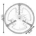 thumbnail image 6 of Plastic Christmas Tree Stand With Screw Fastener, 6 of 6