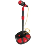 U.S. Toy Company Kids Stage Microphone Toy with Stand and Built-in Speaker