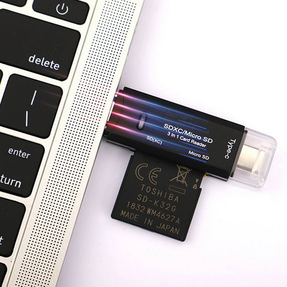 WHAMVOX 1Pack Card Reader OTG for Efficient and File Sharing
