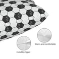 thumbnail image 5 of Salouo Soccer Pattern Pillow Cases,1PC Pillow Covers with Envelope Closure Decorative Pillow Case for Bed Couch,Pillows Not Included-14"x20", 5 of 6